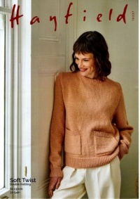 Knitting Pattern - Hayfield 10337 - Soft Twist DK - Ladies Sweater